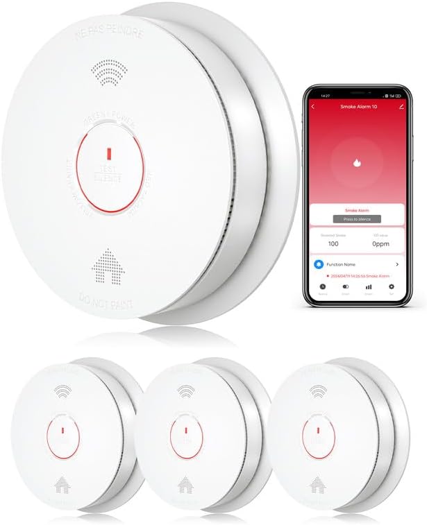 SITERWELL Smoke and Carbon Monoxide Detector