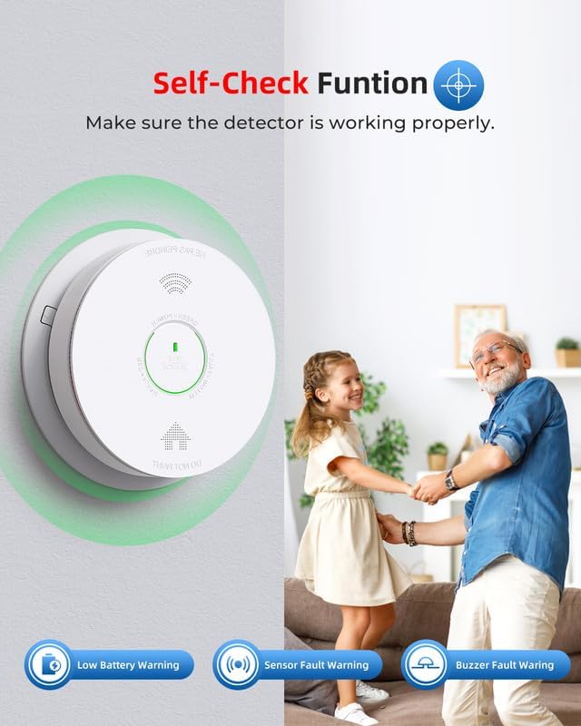 SITERWELL Smoke and Carbon Monoxide Detector