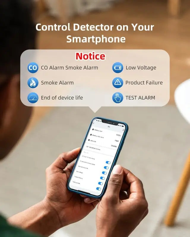 SITERWELL Smoke and Carbon Monoxide Detector Cozysmart