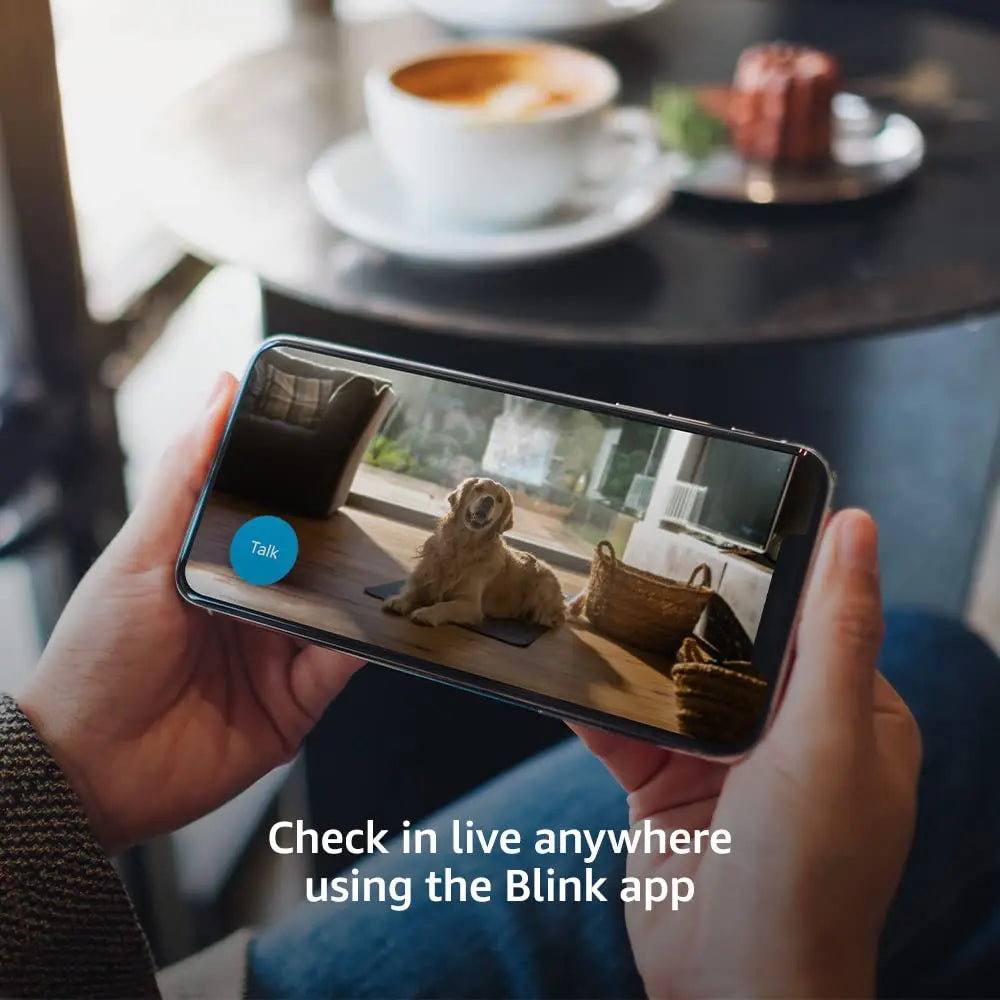 Blink Mini - Compact indoor plug-in smart security camera Cozysmart