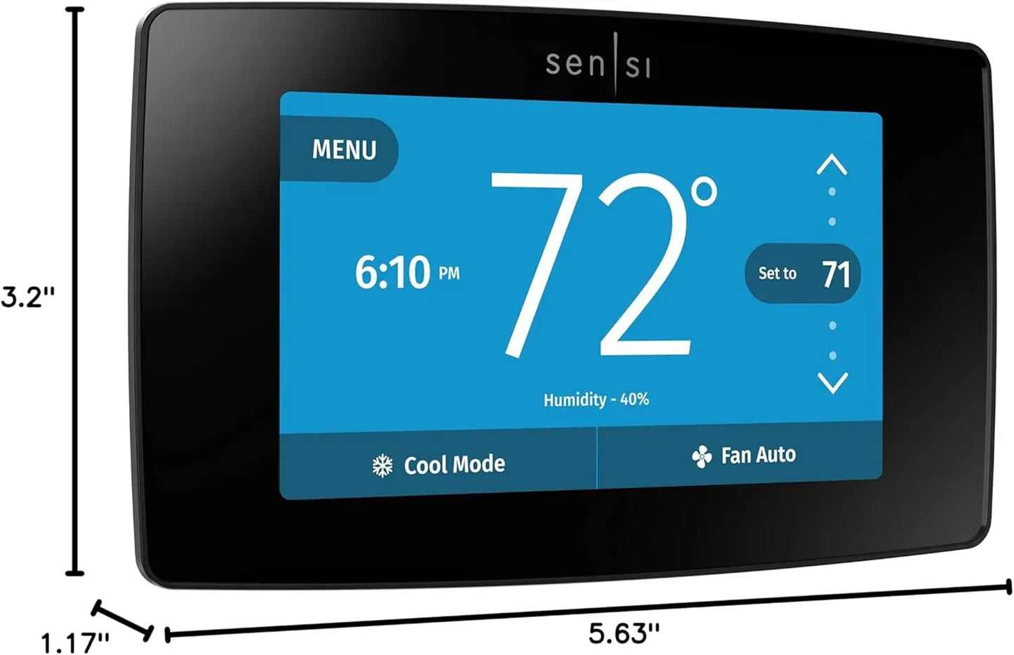 Emerson Sensi Touch Wi-Fi Smart Thermostat Cozysmart