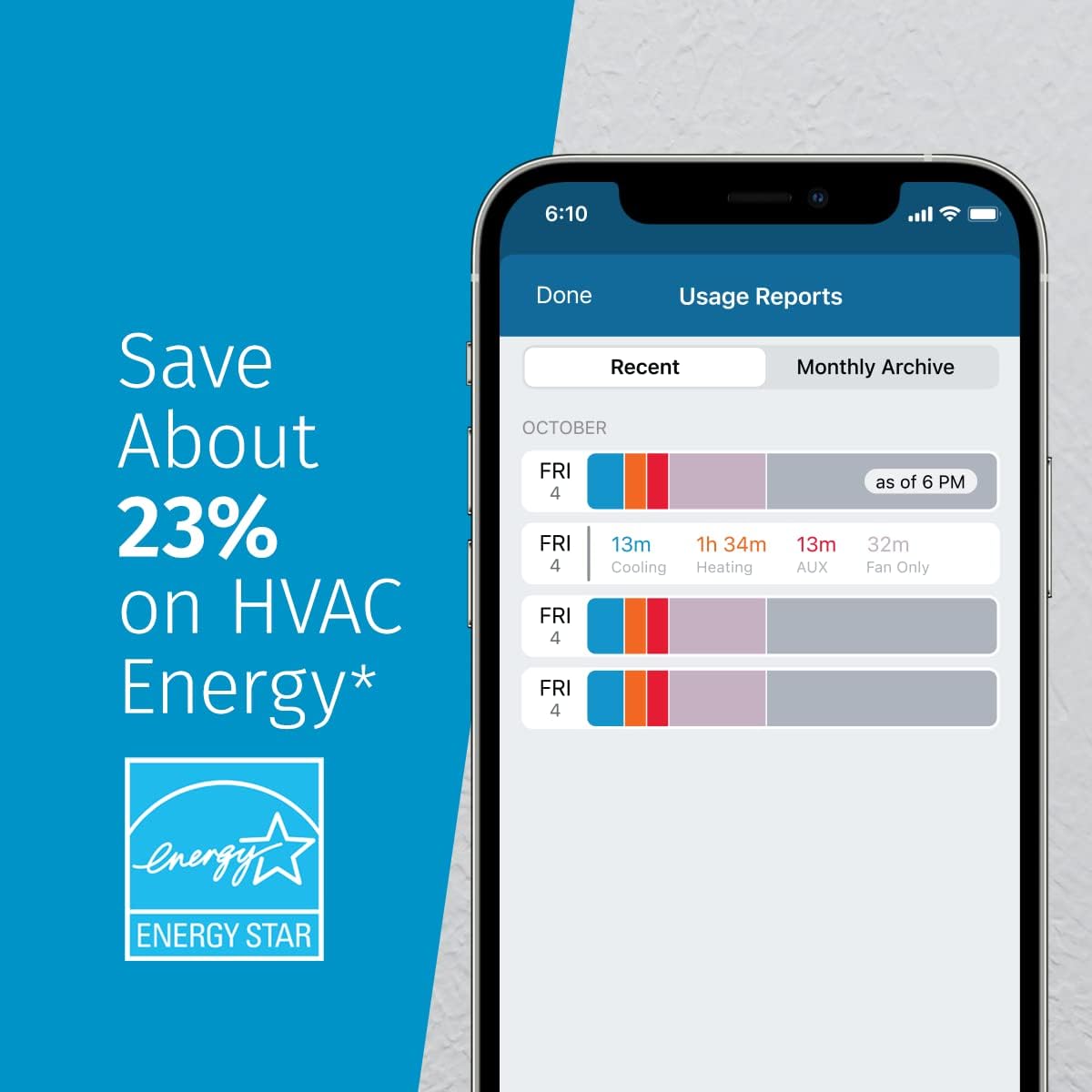 Emerson Sensi Touch Wi-Fi Smart Thermostat