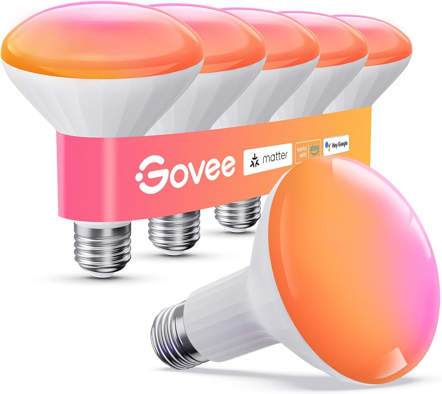 Govee BR30 Smart Light Bulbs