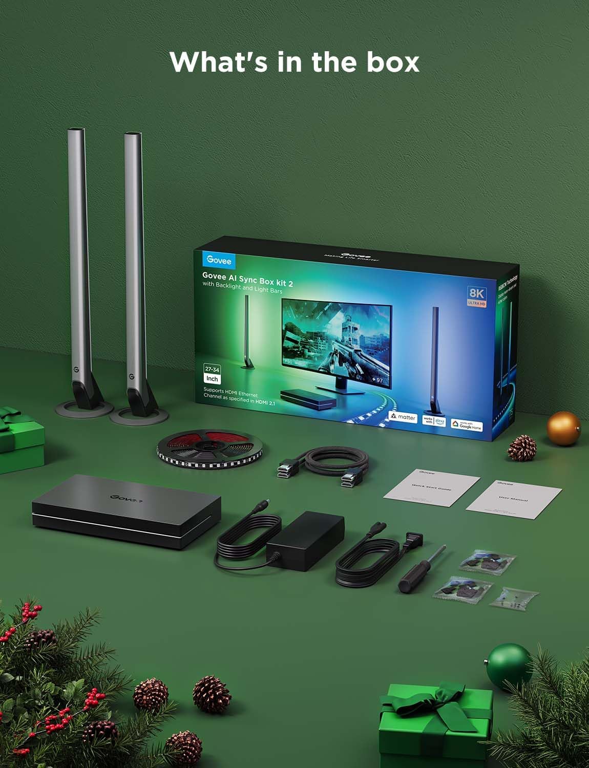 Govee HDMI 2.1 Sync Box Kit 2