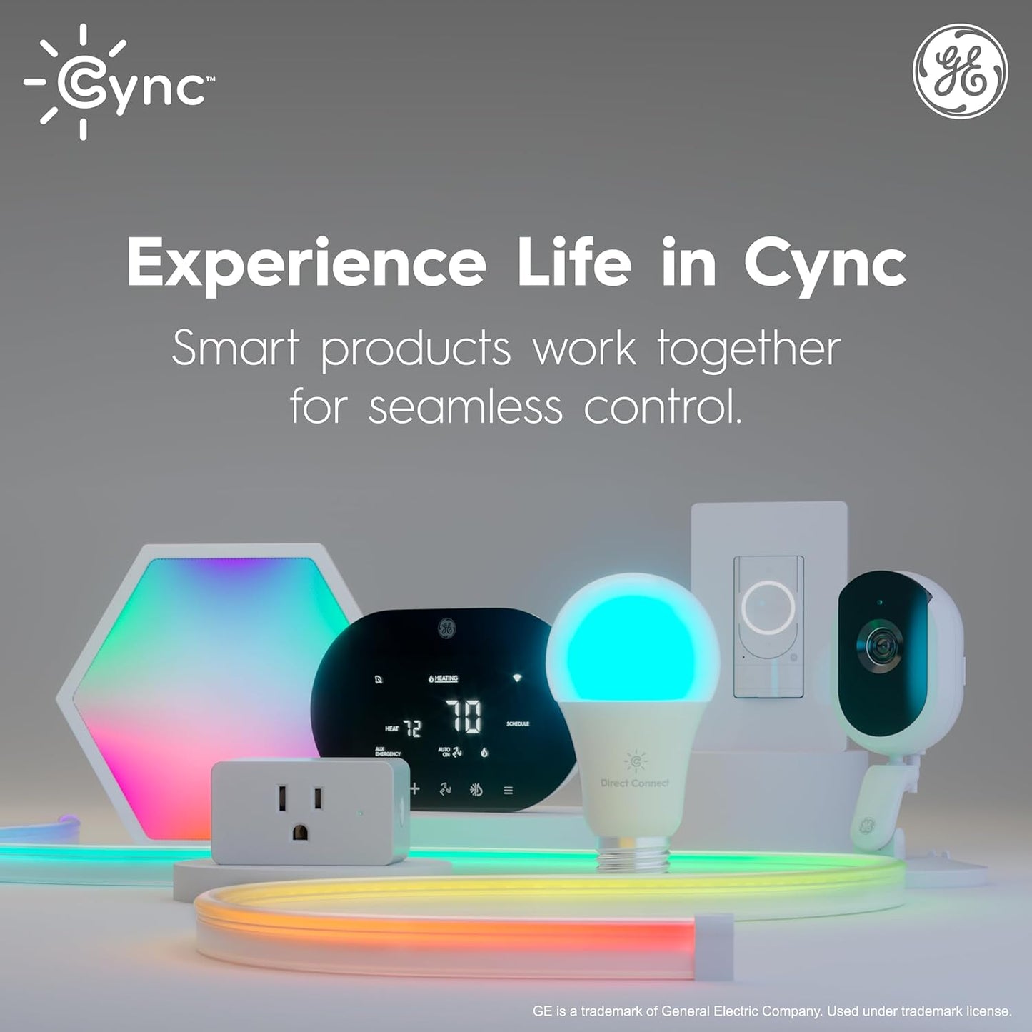 Cync Indoor Smart Plug, WiFi Outlet Socket