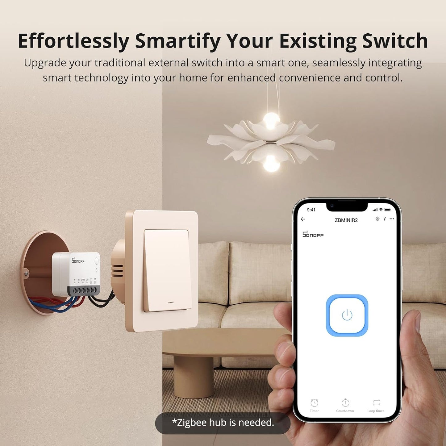 SONOFF ZigBee Smart Light Switch