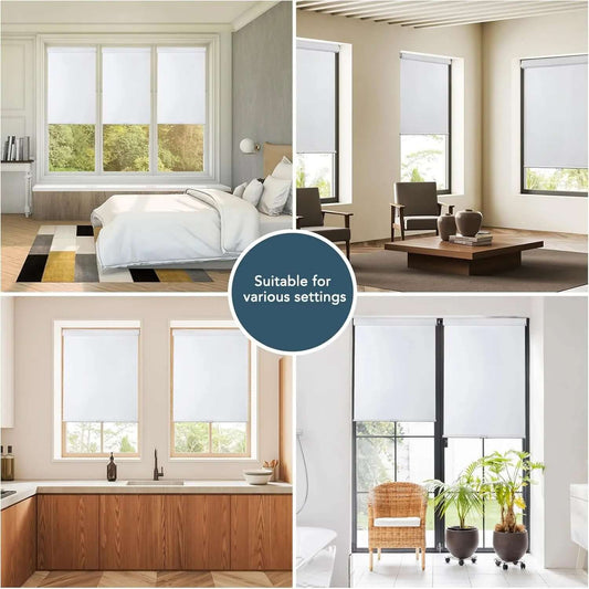 Cordless blackout roller shades : Roller Window Shades
