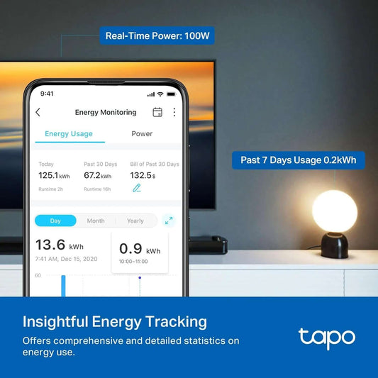 TP-Link smart plug energy monitoring
