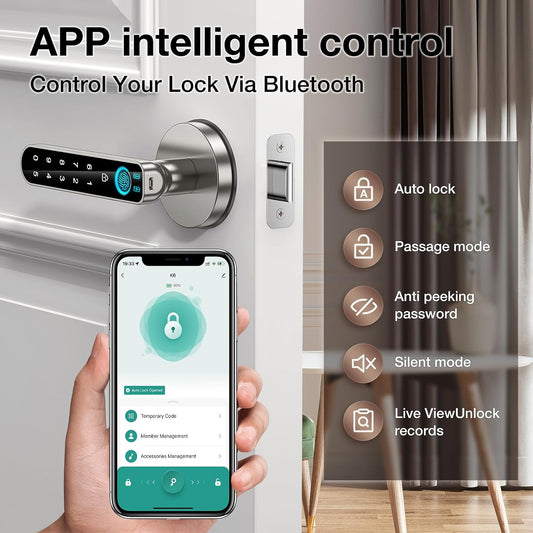 Fingerprint Door Lock-Smart Door knob