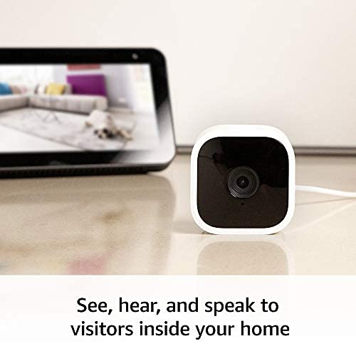 Blink Mini - Compact indoor plug-in smart security camera