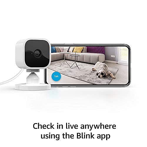 Blink Mini - Compact indoor plug-in smart security camera