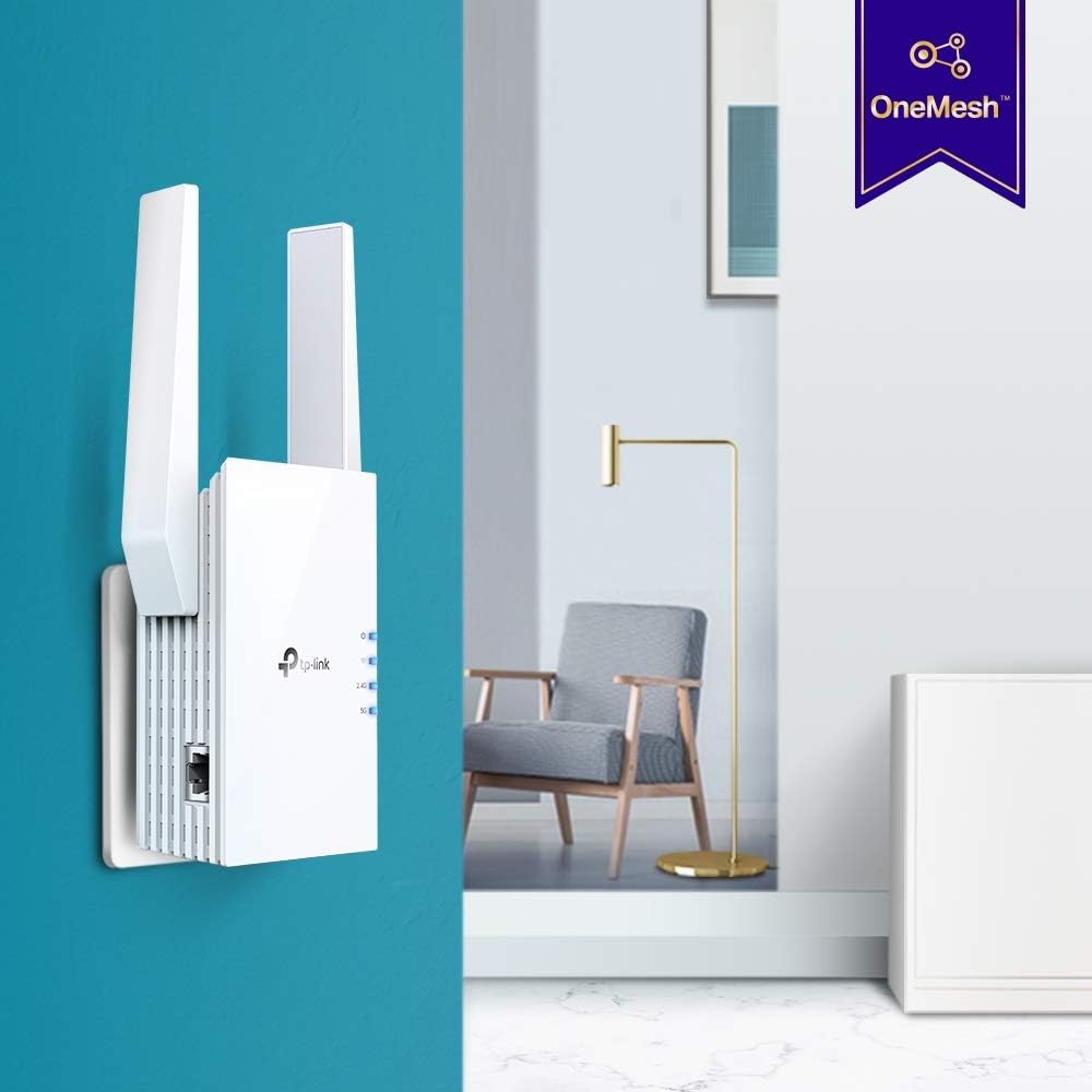 TP-Link AX1800 WiFi 6 Extender(RE605X)-Internet Booster