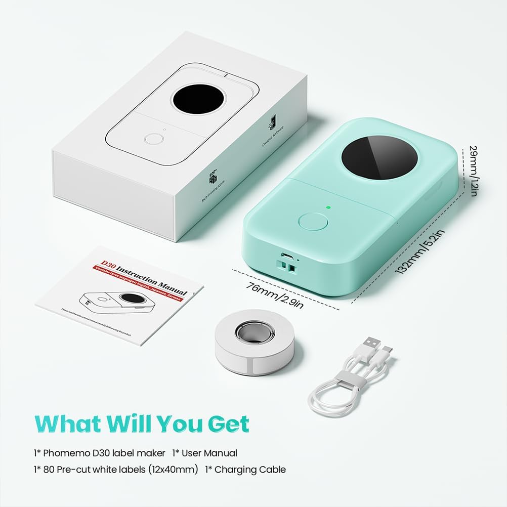 Phomemo D30 Label Maker Machine