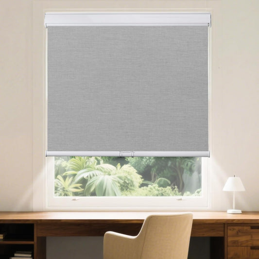 Roller Window Shades Free-Stop Cordless Blackout Blinds
