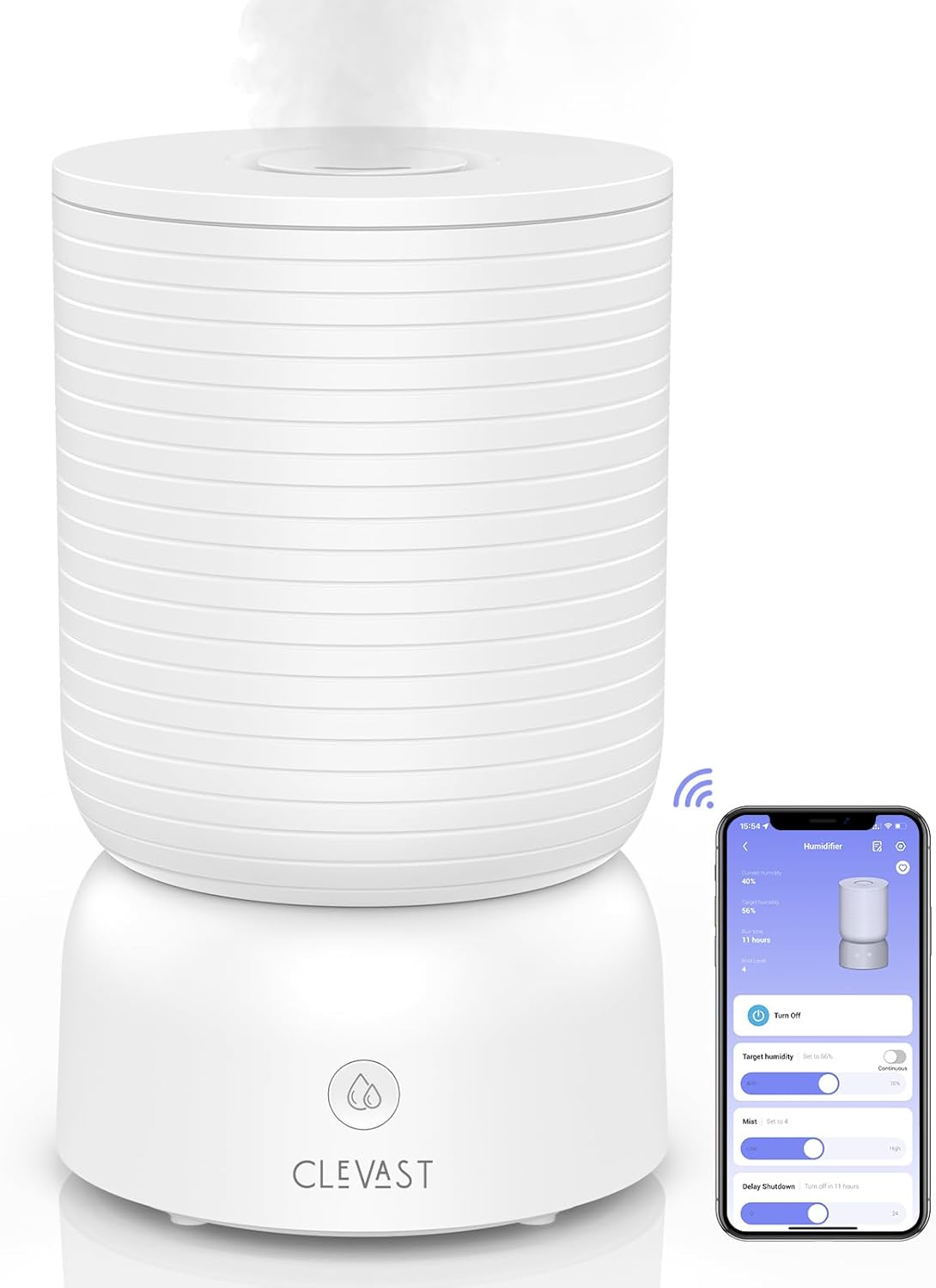CLEVAST Smart Humidifiers for Bedroom