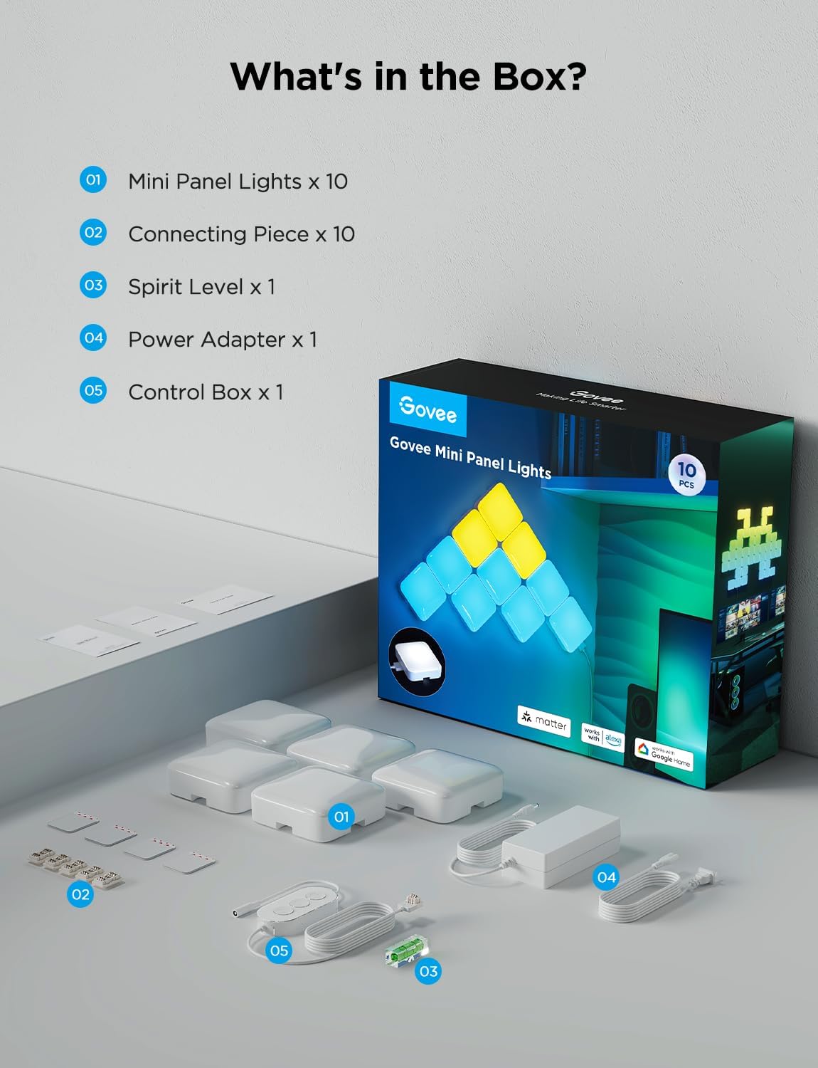 Govee Mini Panel Lights
