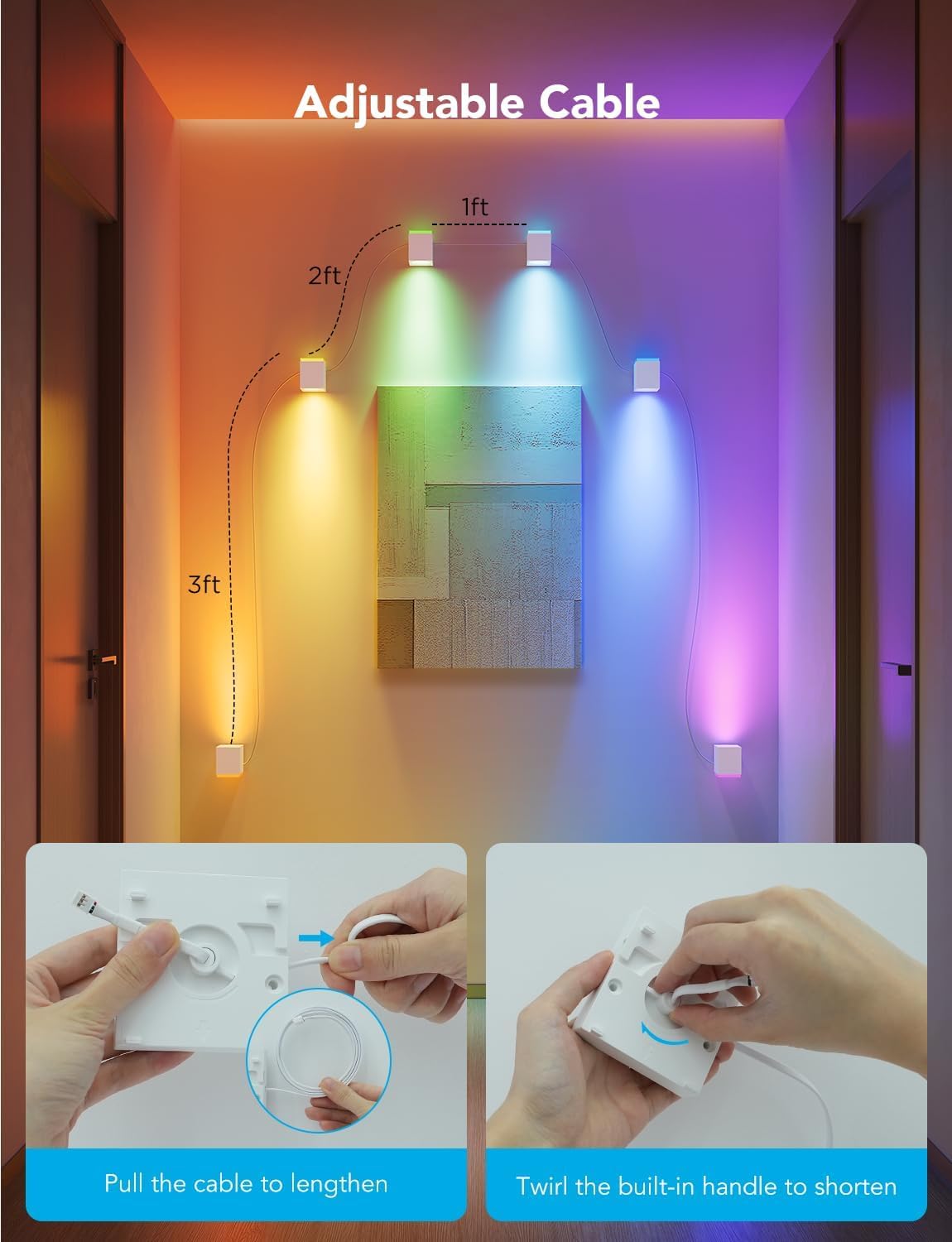 Govee Cube Wall Sconces