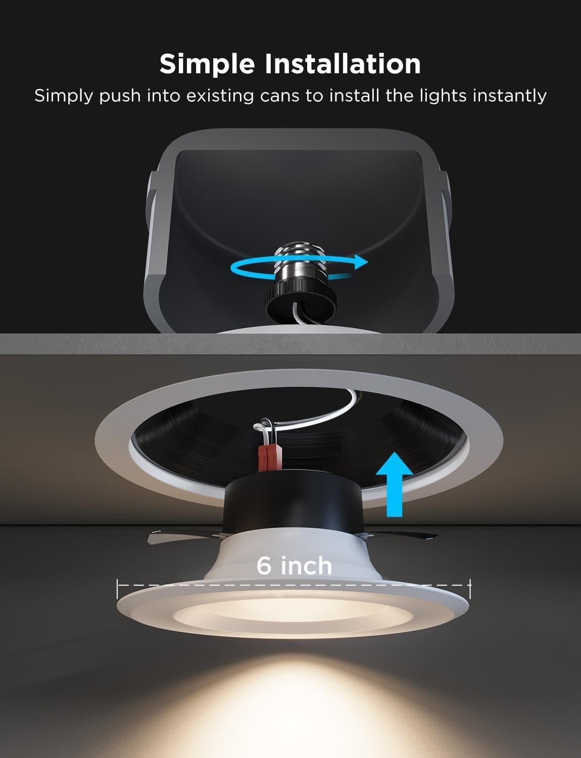 Govee Smart Retrofit Recessed Lighting