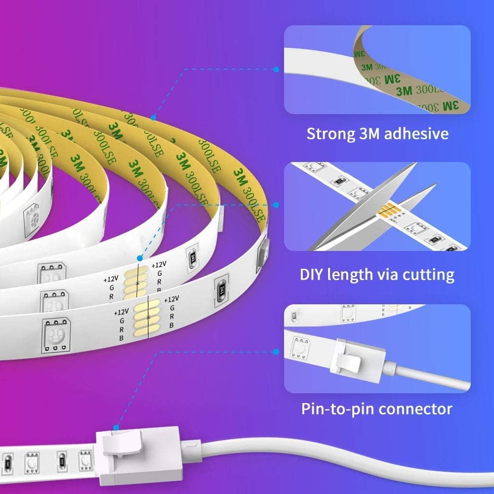 Govee Smart RGB LED Strip Lights