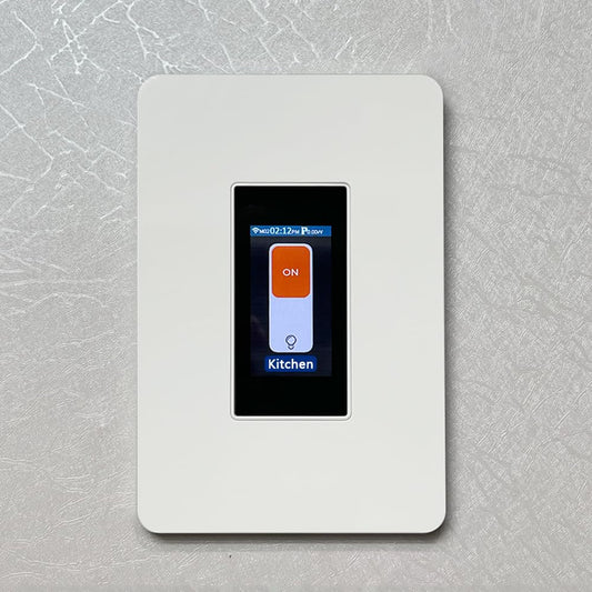 LANBON L8-HS4 LCD Smart Light Switch 4 Gang Single Pole
