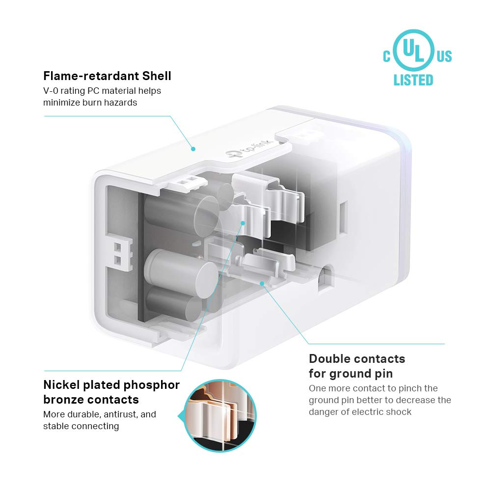 Kasa Matter Smart Plug w/ Energy Monitoring