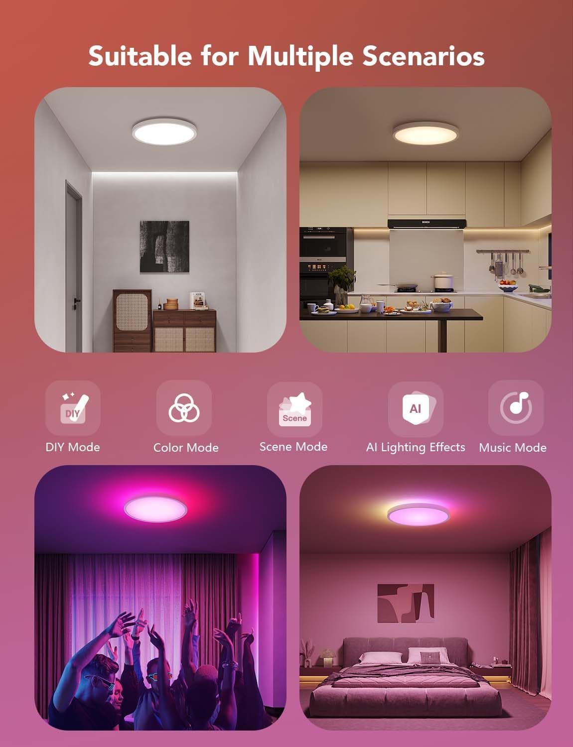 Govee Smart Ceiling Light 2400LM