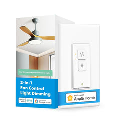 meross Smart Ceiling Fan Control & Dimmer Light Switch