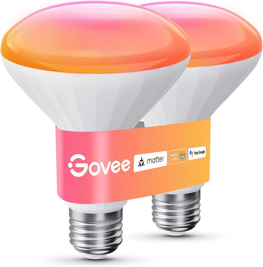 Govee BR30 Smart Light Bulbs