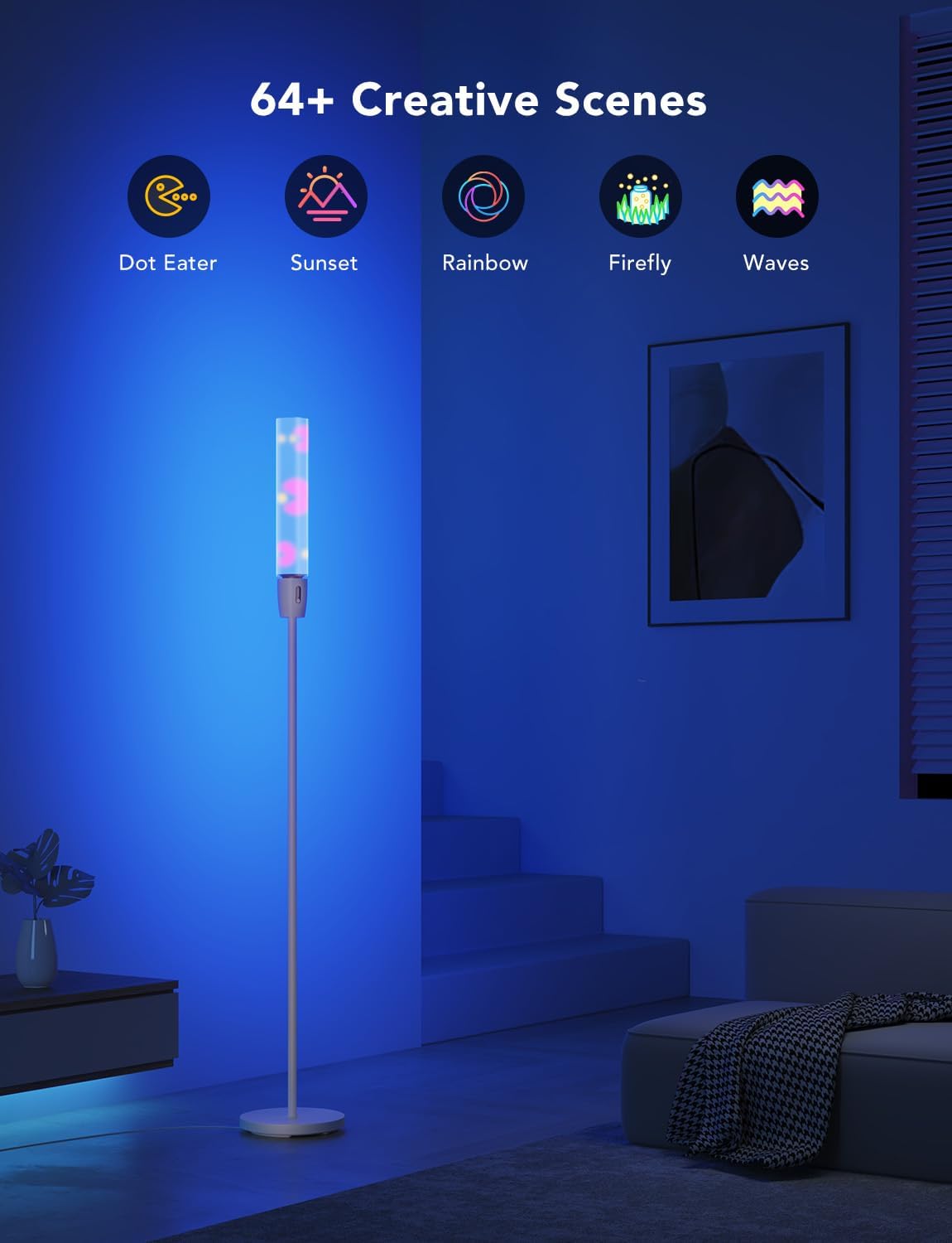 Govee RGBIC Cylinder Floor Lamp