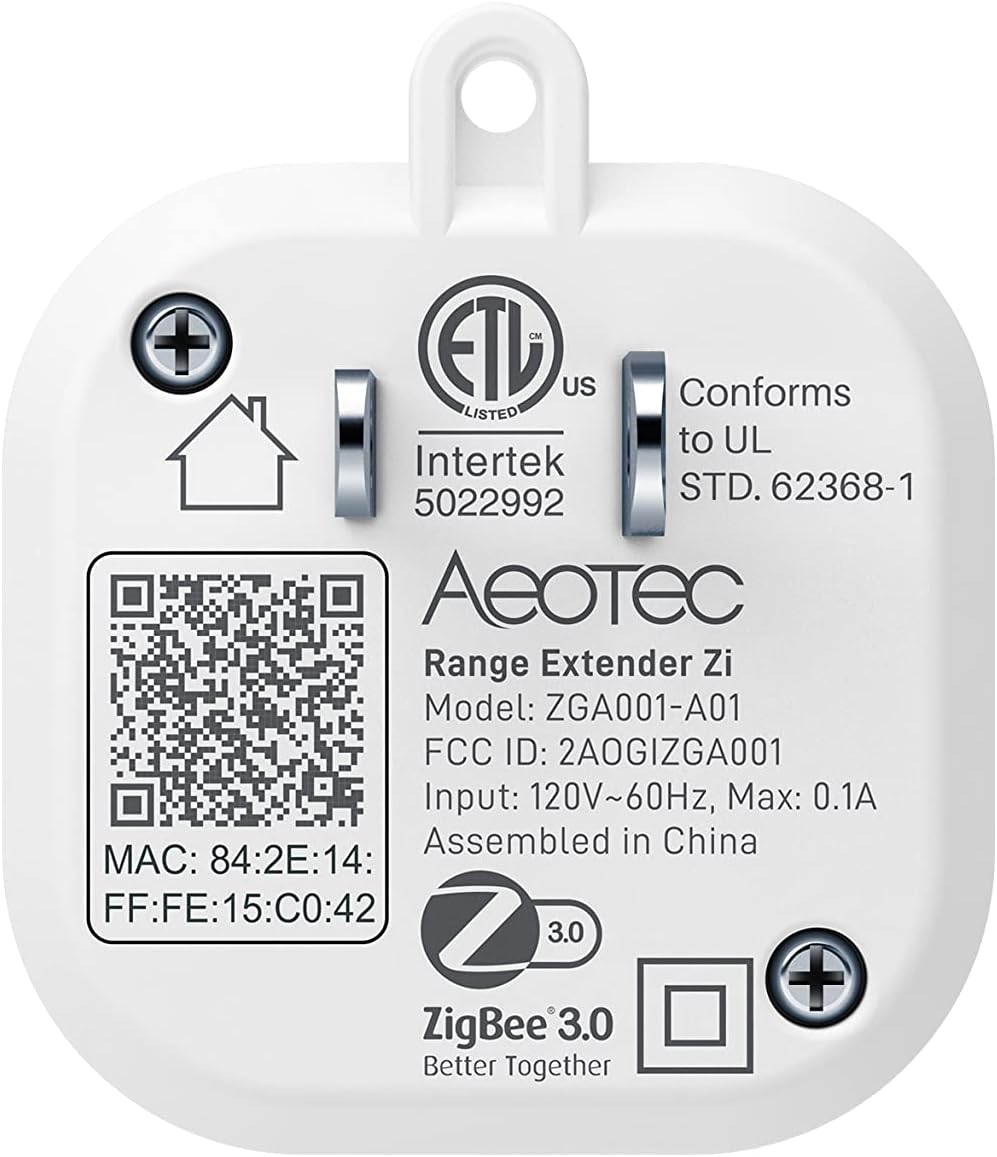 Aeotec Range Extender Zi - Zigbee Network Extender