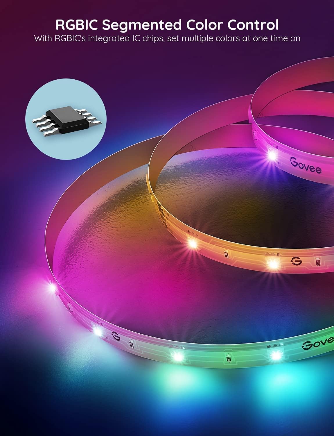 Govee RGBIC Alexa LED Strip Light