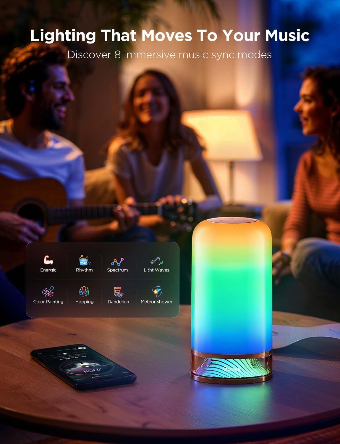 Govee RGBIC Smart Table Lamp 2