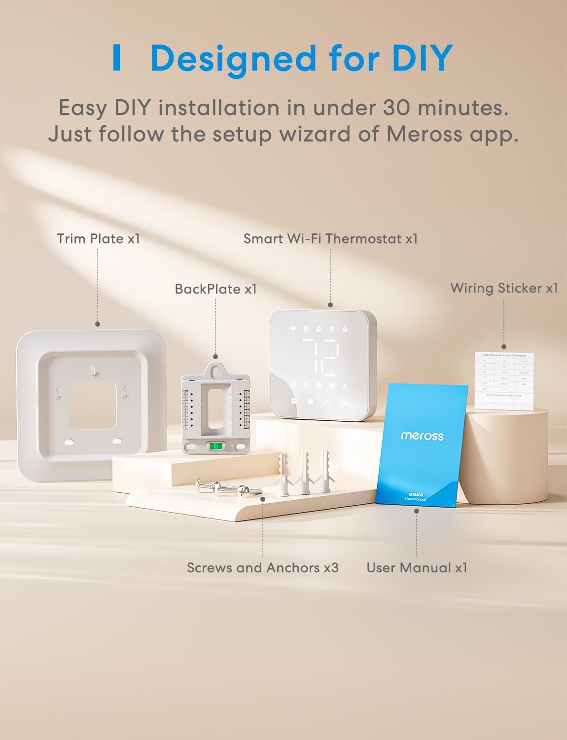 meross Smart Thermostat for Home