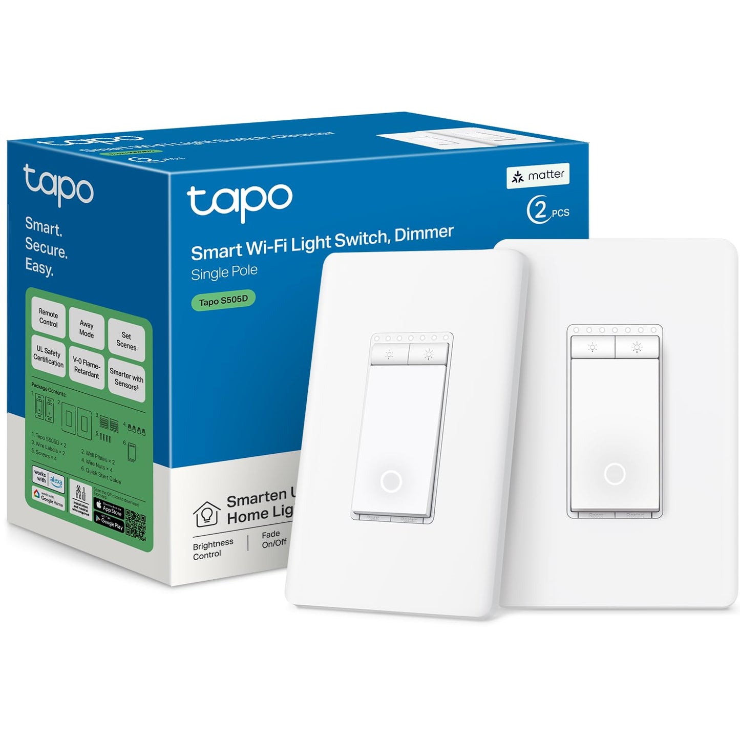 TP-Link Tapo Matter Smart Dimmer Switch