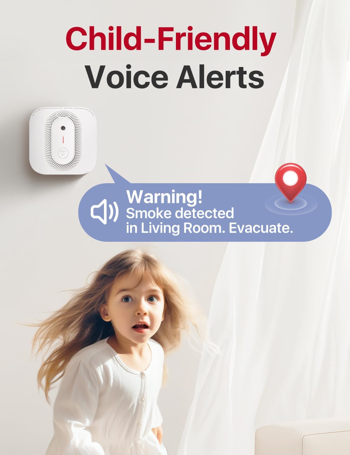 X-Sense Smoke Detector Carbon Monoxide Detector