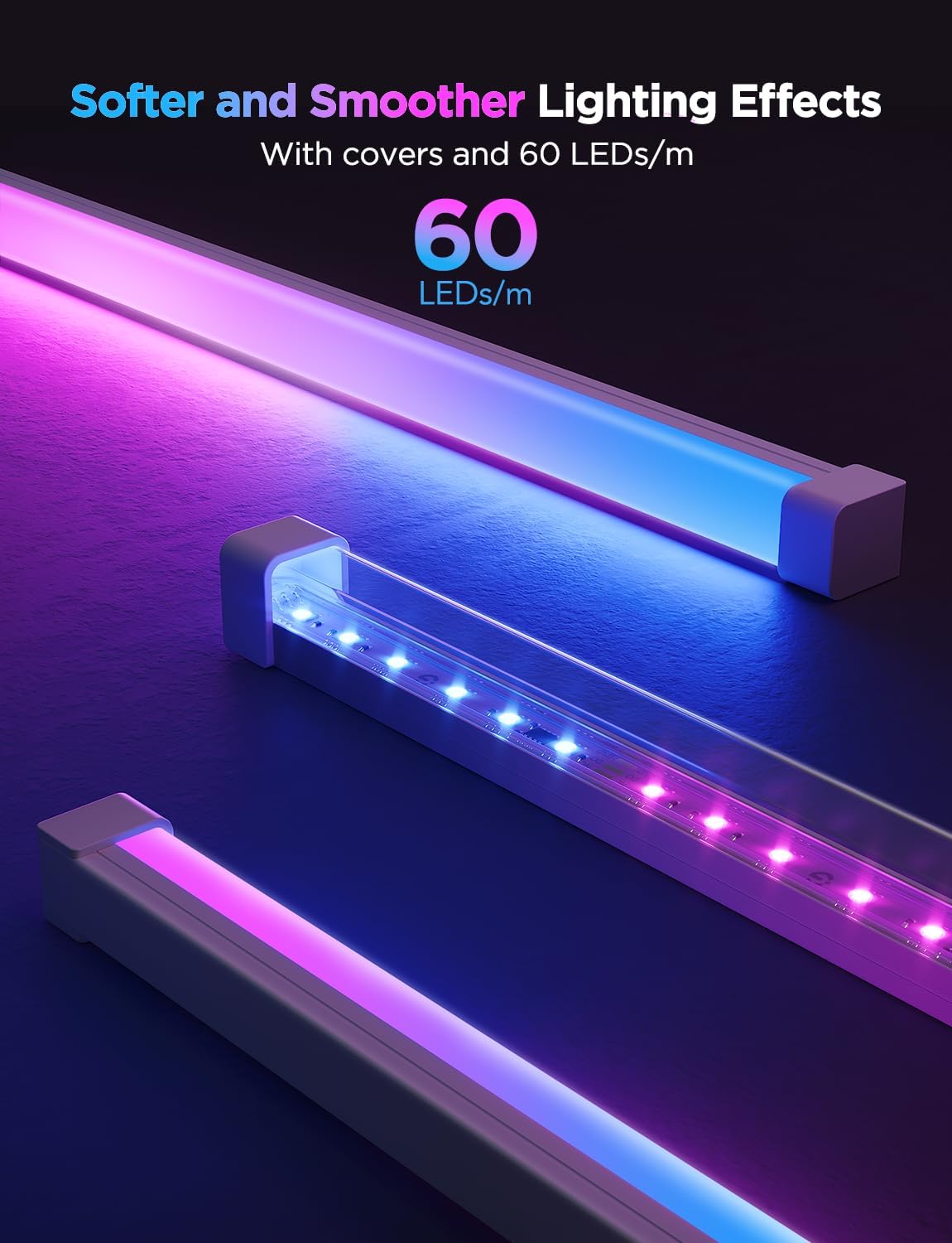 Govee RGBIC LED Strip Lights Covers