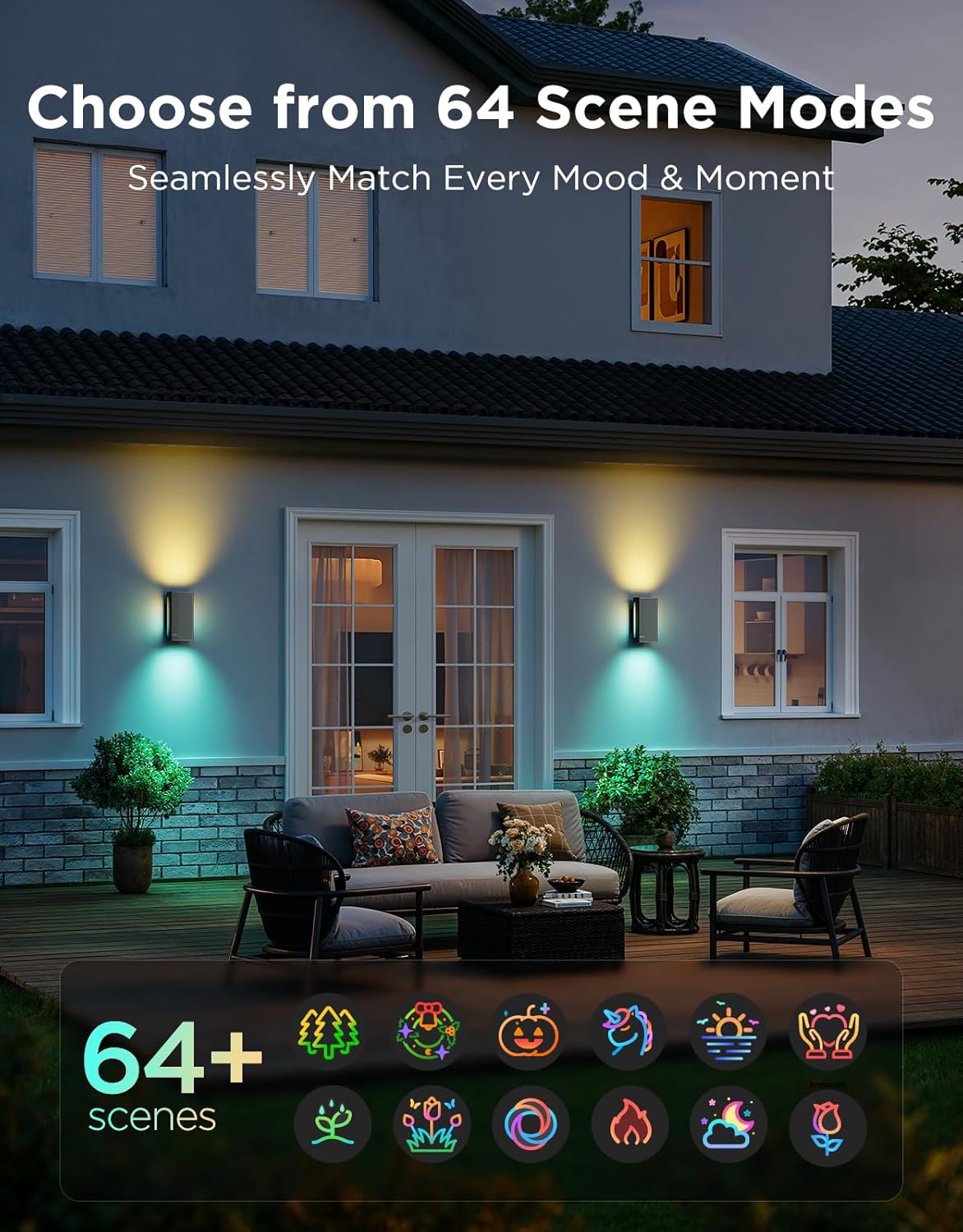 Govee Outdoor UpDown Wall Light