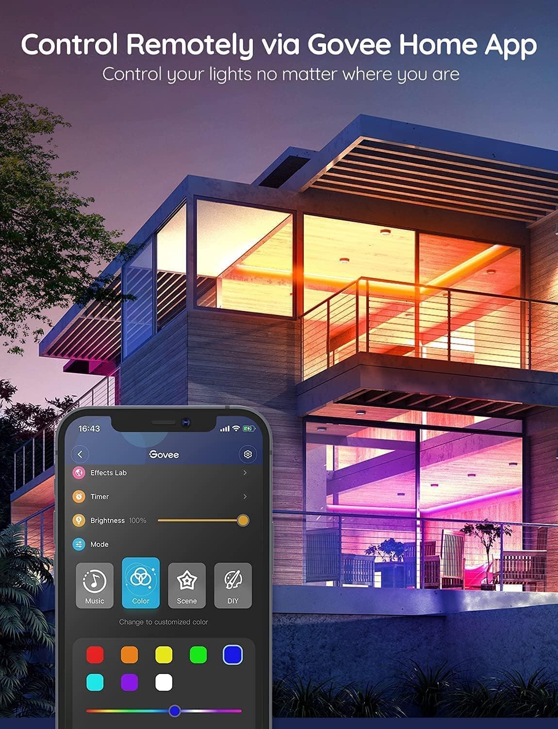 Govee Smart RGB LED Strip Lights