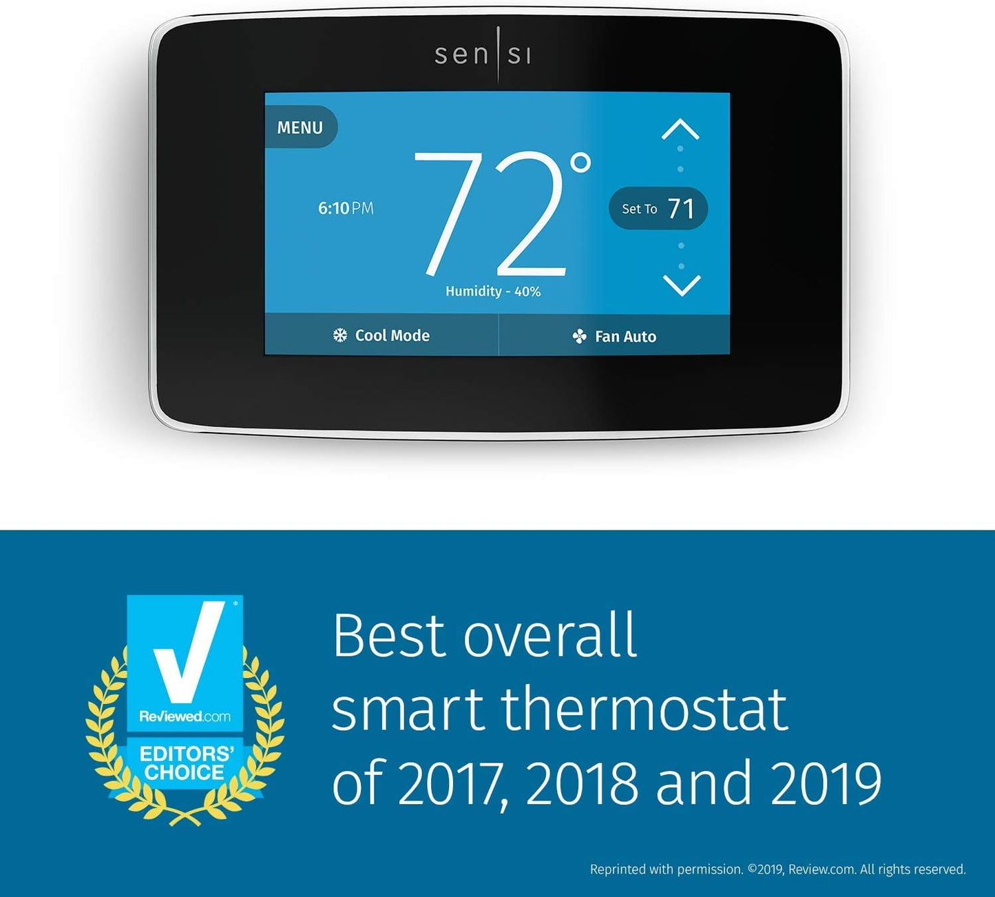 Emerson Sensi Touch Wi-Fi Smart Thermostat