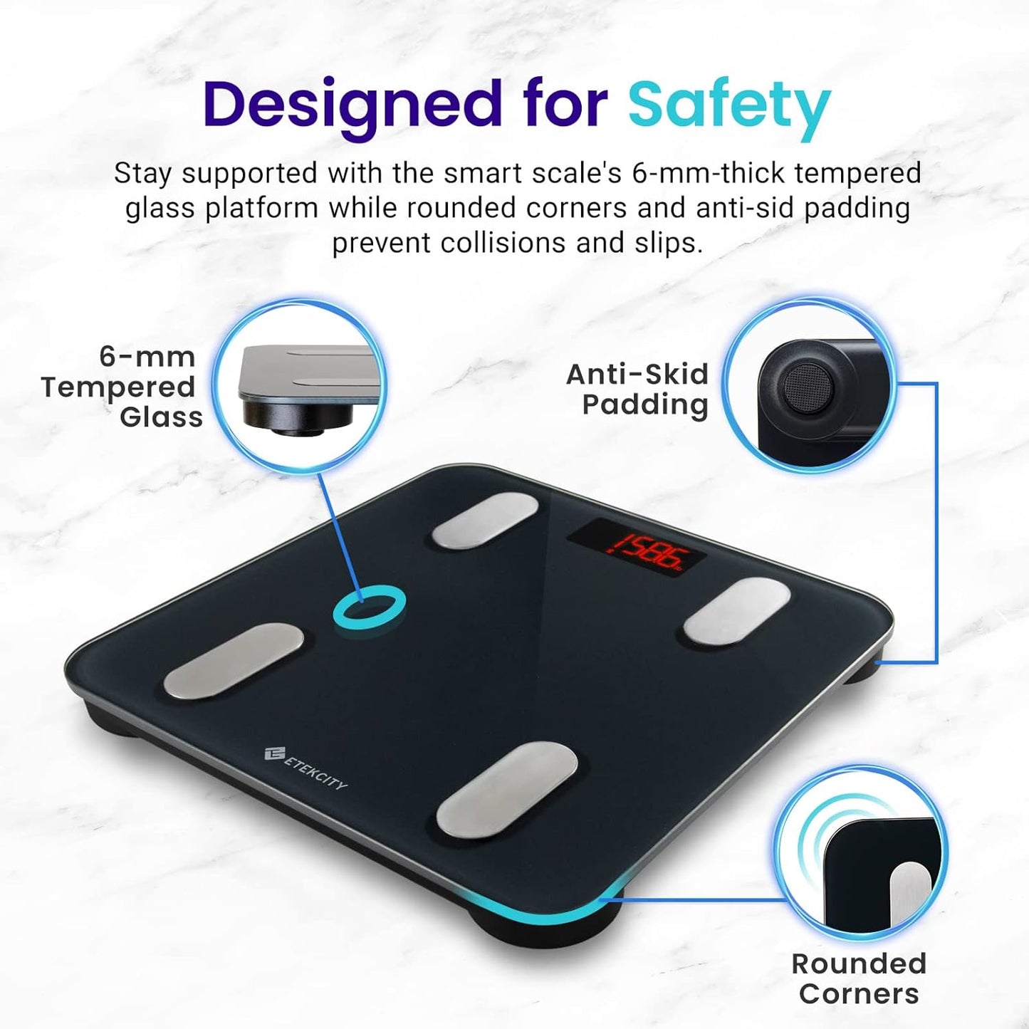 Etekcity Smart Scale for Body Weight