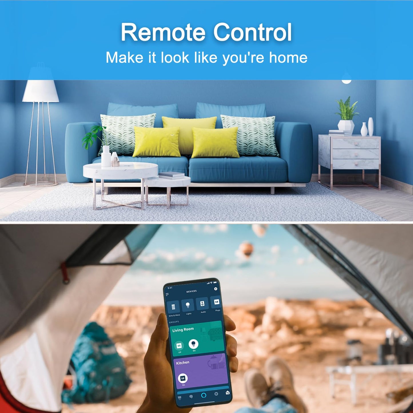 YNF Smart Plug, Simple Setup with One Voice Command