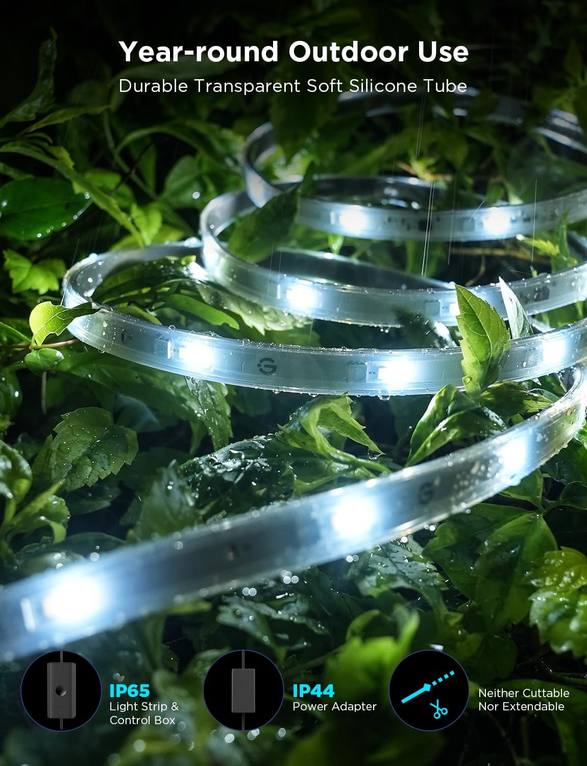 Govee Outdoor LED Strip Lights RGBIC