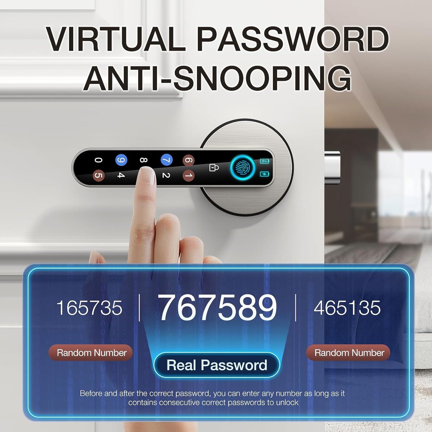 Fingerprint Door Lock-Smart Door knob
