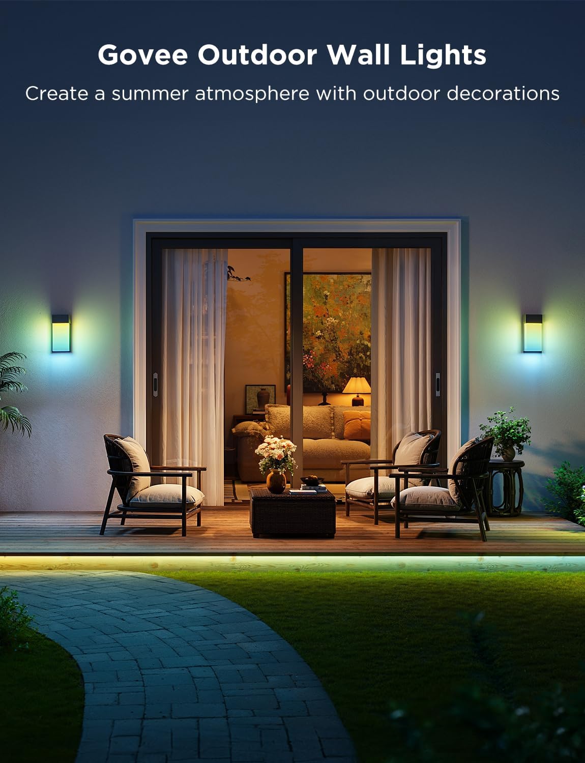 Govee Outdoor Wall Light 1500LM