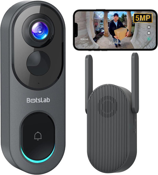 5MP Wireless Video Doorbell Camera