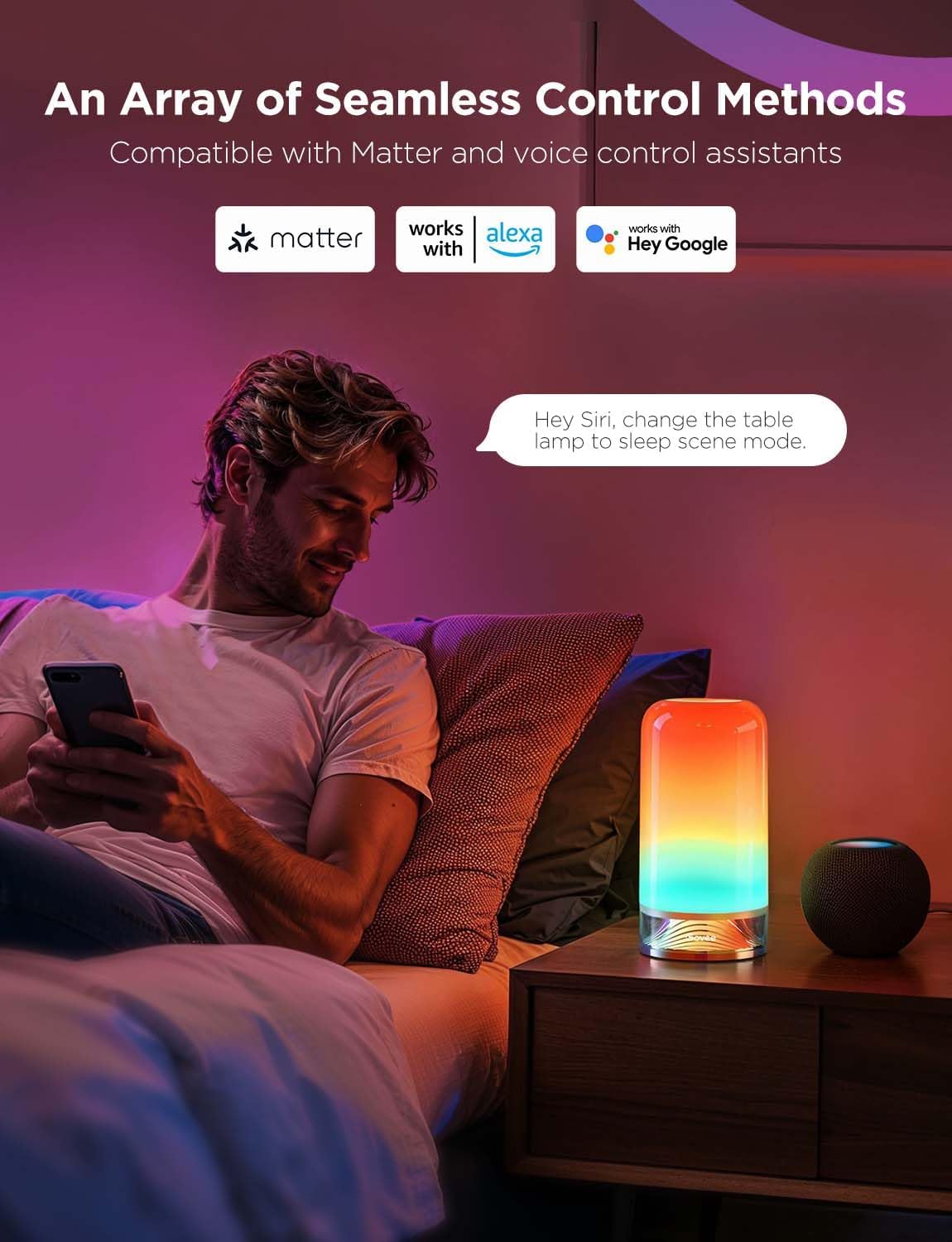 Govee RGBIC Smart Table Lamp 2