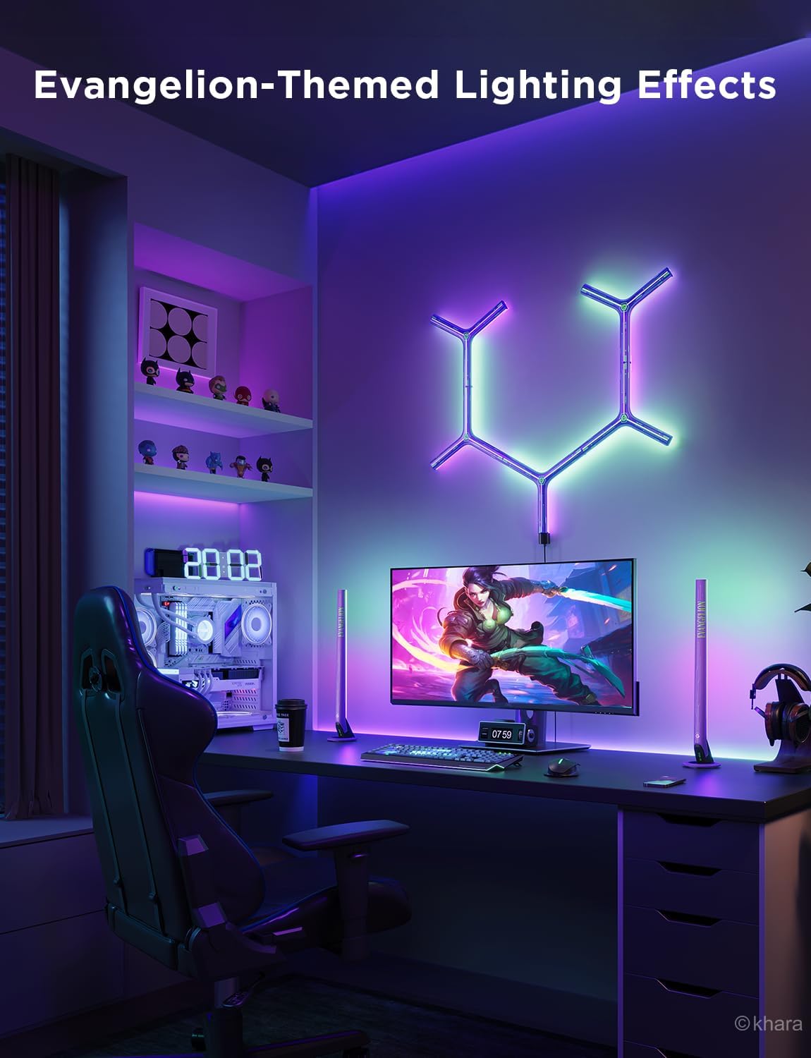 Govee Glide Y RGBIC LED Wall Lights