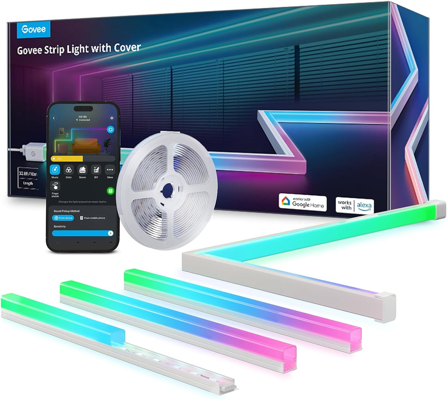 Govee RGBIC LED Strip Lights Covers