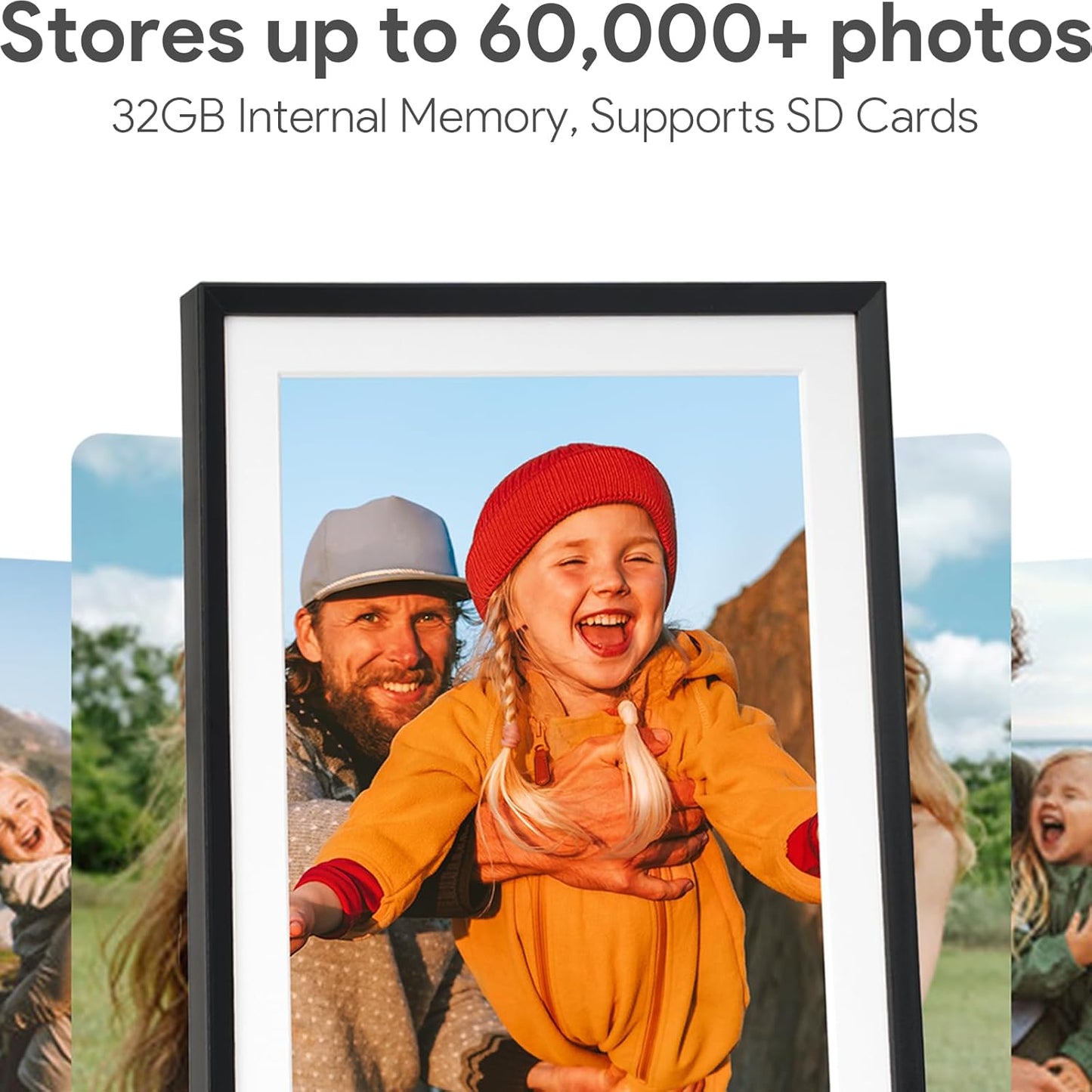 10.1'' Digital Picture Frame with 32GB Storage