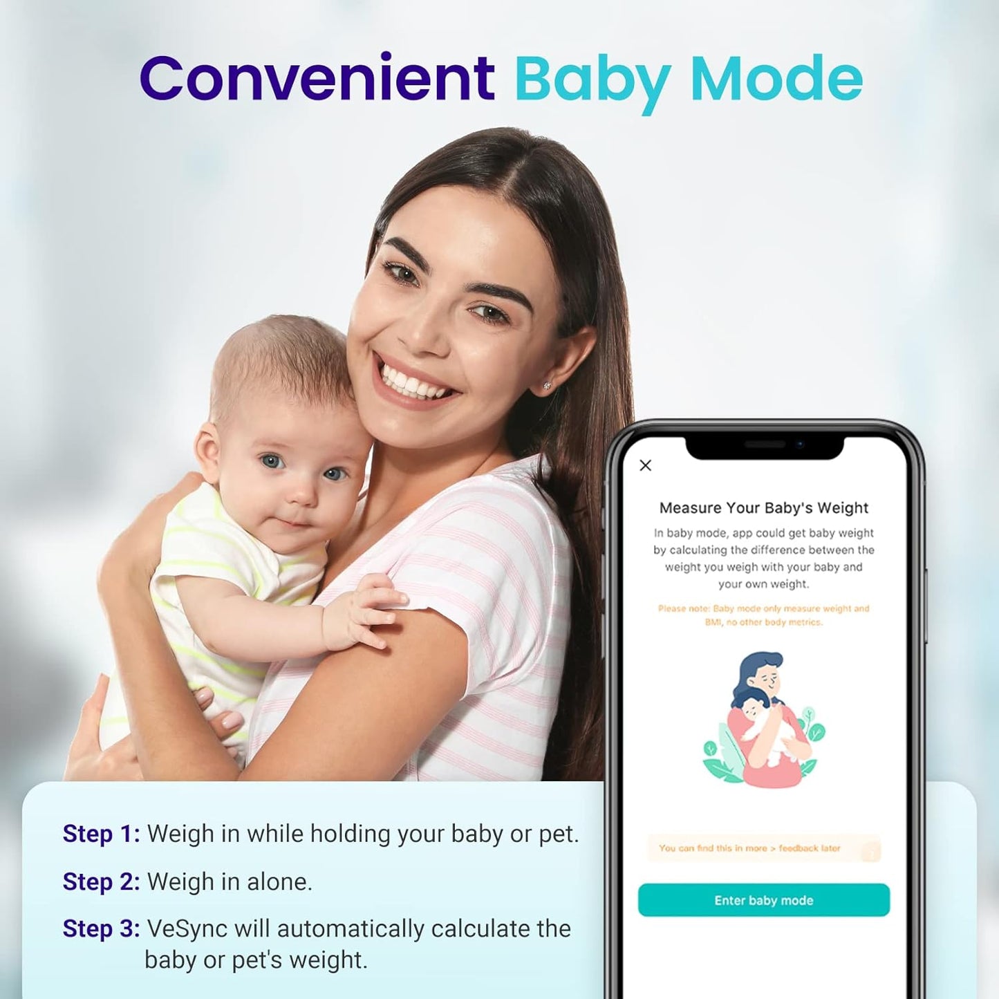 Etekcity Smart Scale for Body Weight